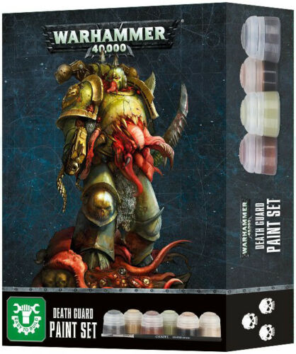 WH40K Easy to Build Death Guard Paint Set | Tabernacle Games