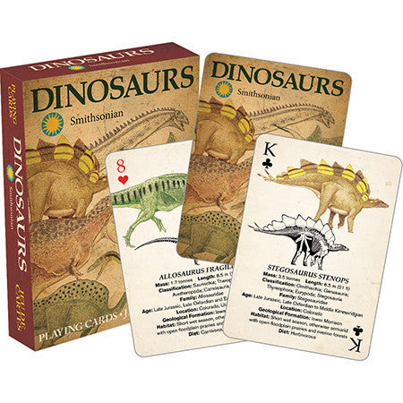 Playing Cards Smithsonian Dinosaurs | Tabernacle Games
