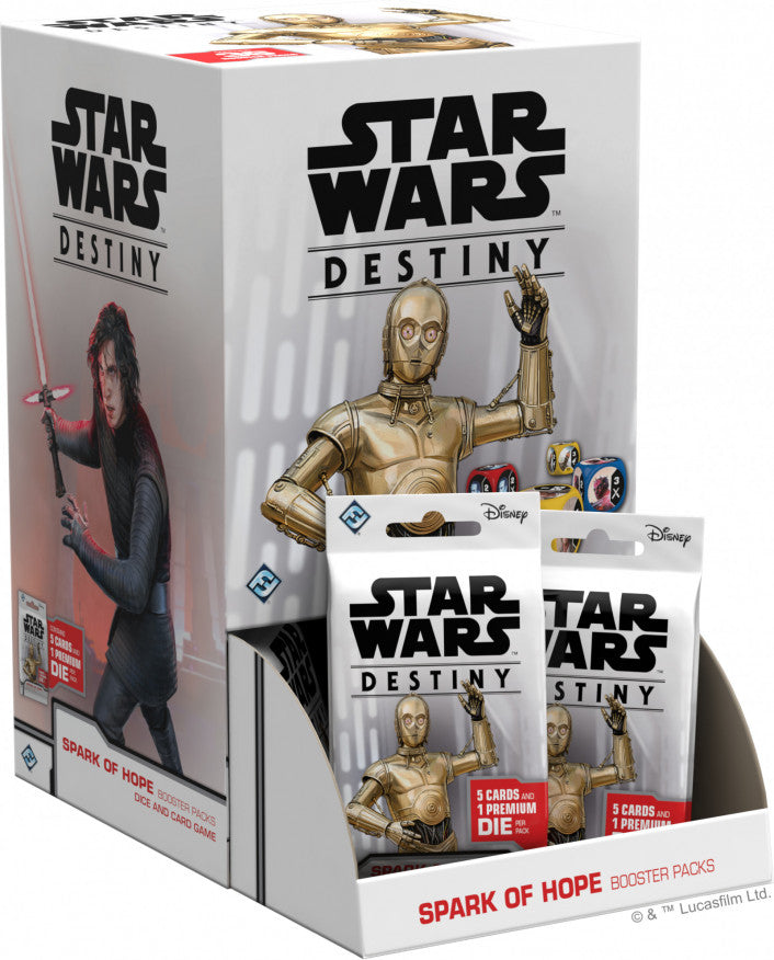 Star Wars Destiny TCDG Spark of Hope Booster Display | Tabernacle Games