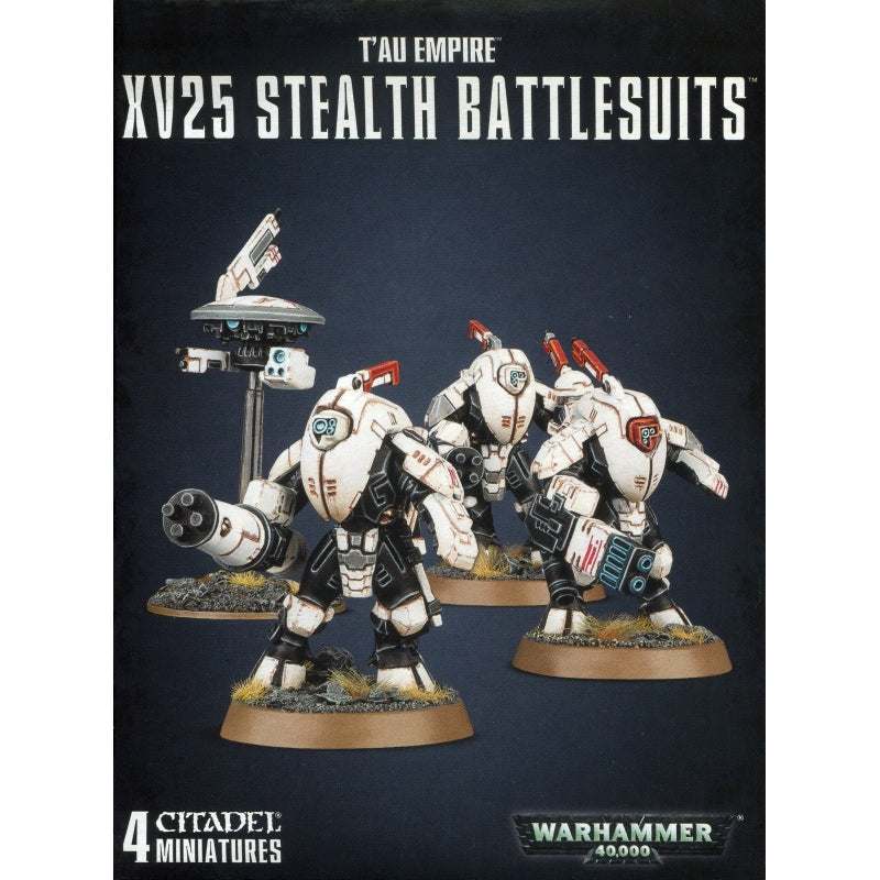 WH40K T'Au Empire XV25 Stealth Battlesuits | Tabernacle Games