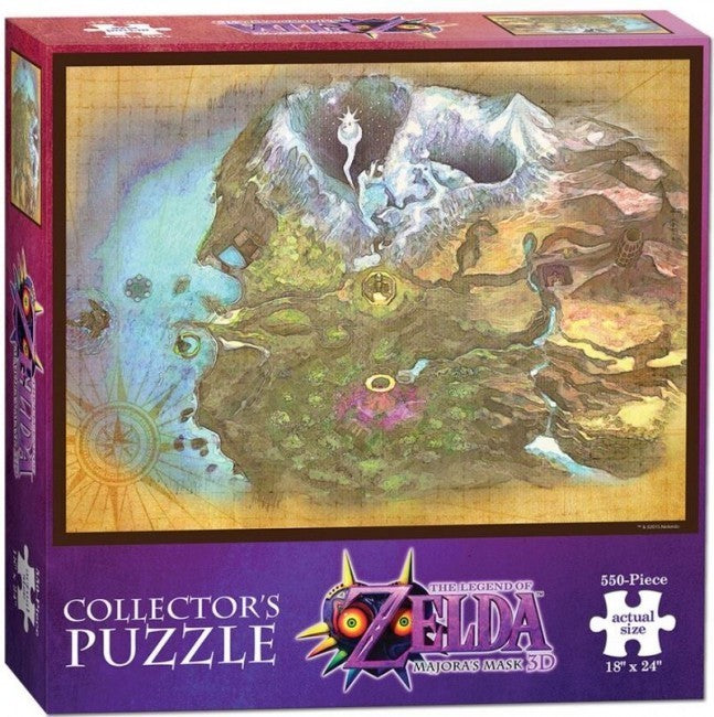 The Legend of Zelda Majoras Mask Termina Map Collectors Puzzle 550 Piece | Tabernacle Games